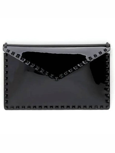 Rockstud Pouch Bag UW2P0P56 PND 0NO Women's Clutch Hand Bag Fashion Accessories - VALENTINO - BALAAN 1