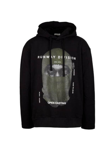 Kanye Mask Print Hoodie Black - IH NOM UH NIT - BALAAN 1