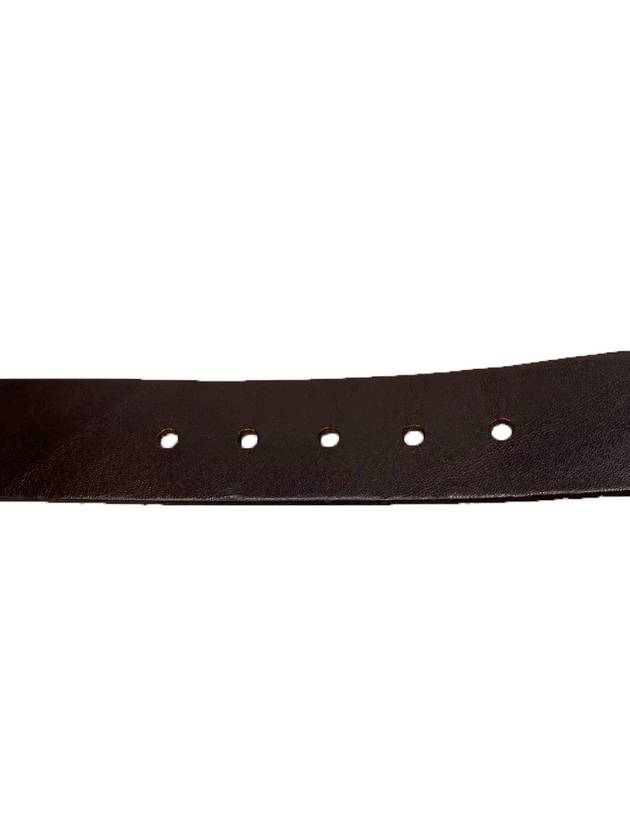 Vintage Buckle Belt Dark Brown - DOLCE&GABBANA - BALAAN 6