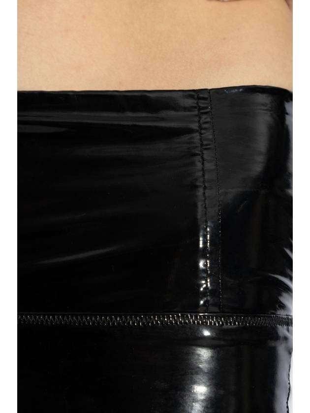 AllSaints Latex Leggings Cora, Women's, Black - ALLSAINTS - BALAAN 5