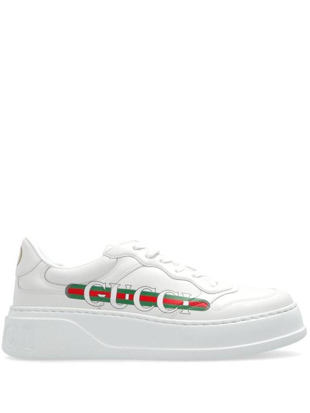 Demetra Chunky Low Top Sneakers White - GUCCI - BALAAN 2