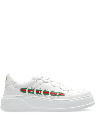 Demetra Chunky Low Top Sneakers White - GUCCI - BALAAN 2