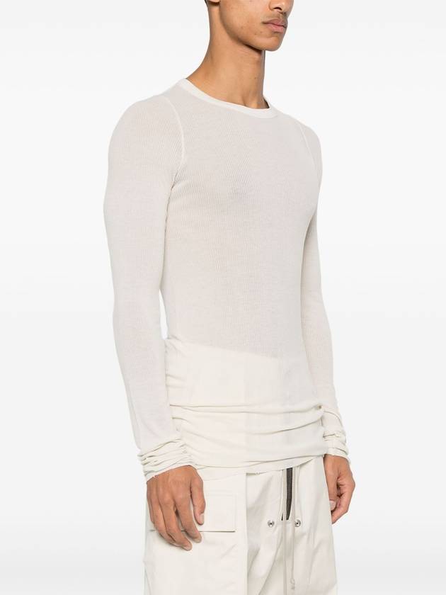 ribbed long sleeve T-shirt - RICK OWENS - BALAAN 3