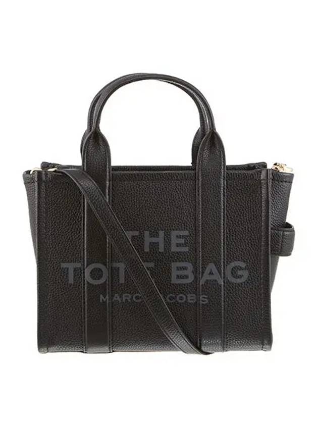 Small Leather Tote Bag Black - MARC JACOBS - BALAAN.
