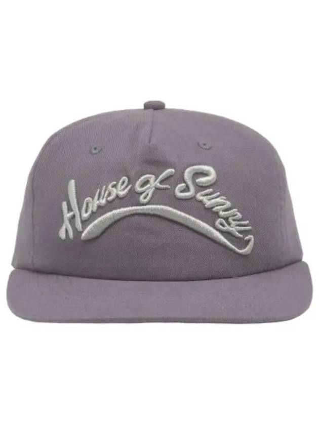 Color Theory Recycled Cotton Ball Cap Steel Gray Hat - HOUSE OF SUNNY - BALAAN 1