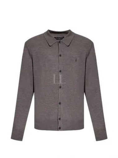 Kilburn Men s Cardigan MK044Z MONUMENT GRAY MARL - ALLSAINTS - BALAAN 1