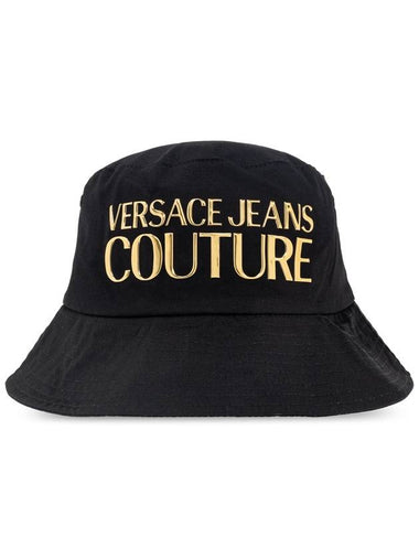 Versace Jeans Couture Hat With Logo, Men's, Black - VERSACE - BALAAN 1