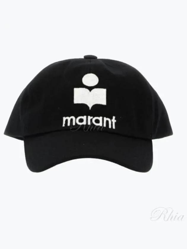 Tyron Logo Ball Cap Black - ISABEL MARANT - BALAAN 2