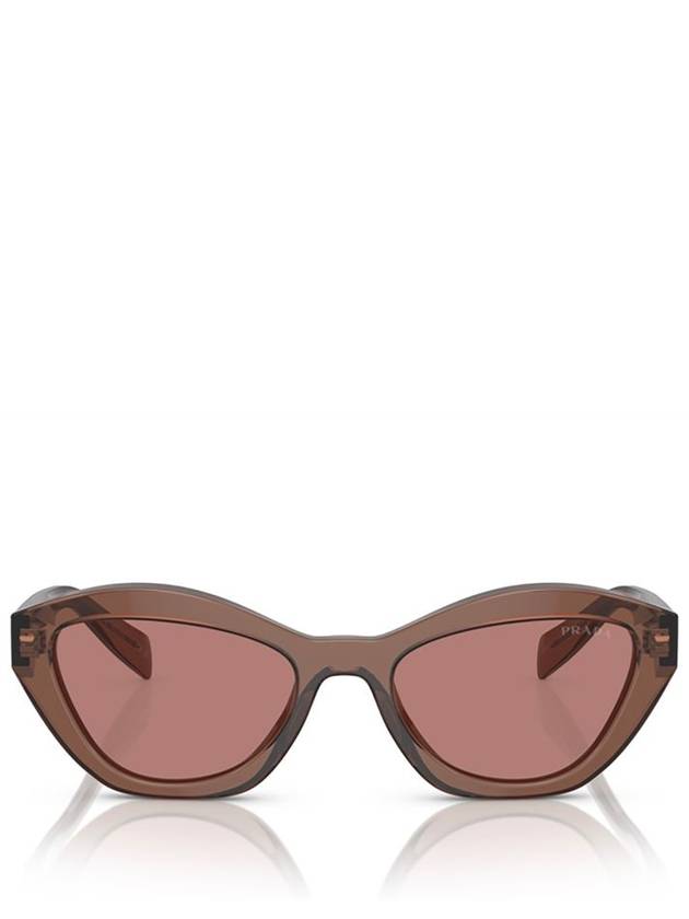 Eyewear Logo Sunglasses Brown - PRADA - BALAAN 2