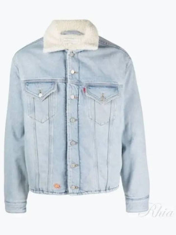 RL Levis Sherpa Denim Jacket 07J201 1 - ERL - BALAAN 1