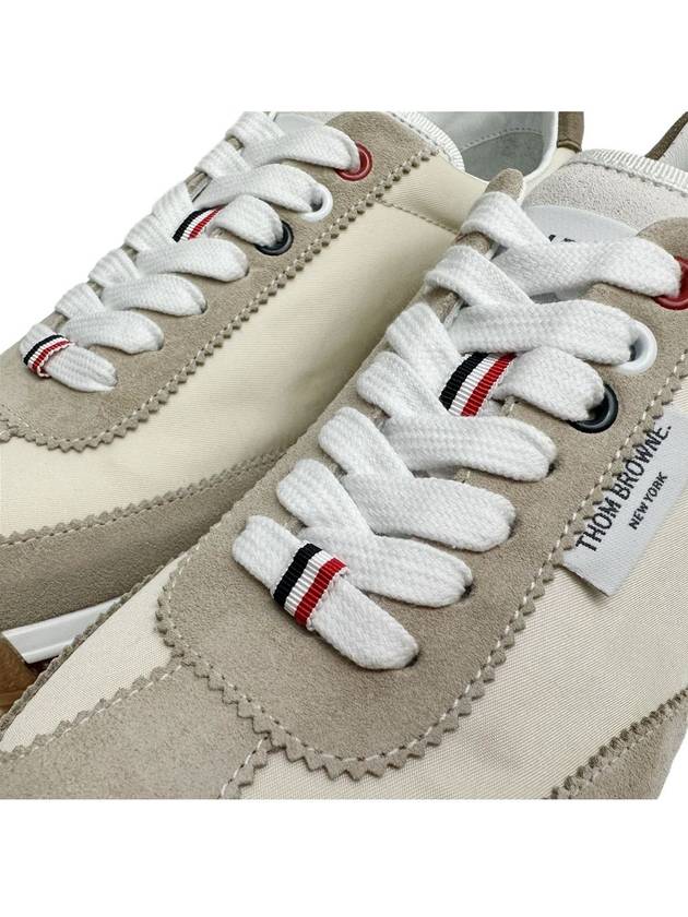 Tech Runner Low Top Sneakers Beige - THOM BROWNE - BALAAN 5