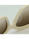 Eyewear Triomphe Square Sunglasses Ivory - CELINE - BALAAN 7