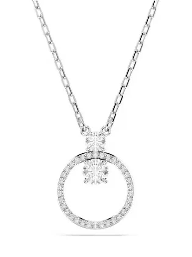 Constella Pendant Necklace Silver - SWAROVSKI - BALAAN 3