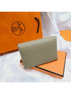 Calvi Duo Card Wallet Holder Evercolor Beige Marfa H085238CK8Q - HERMES - BALAAN 7