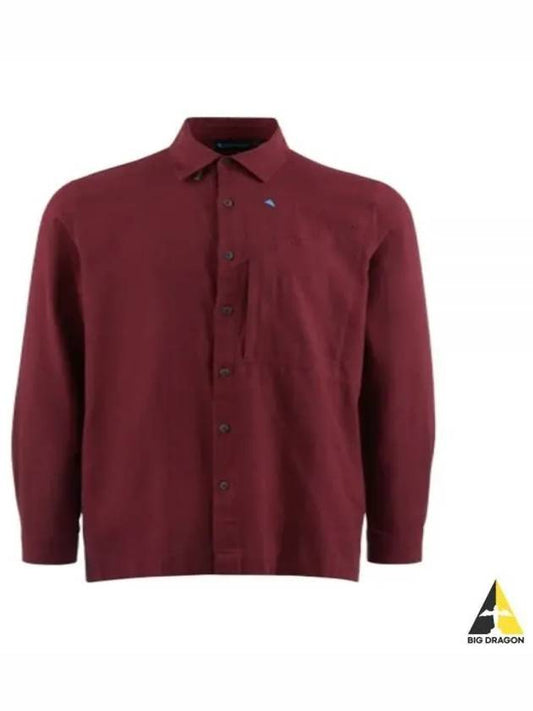 Helheim LS Shirt Man Tony Red 10169 243 - KLATTERMUSEN - BALAAN 2