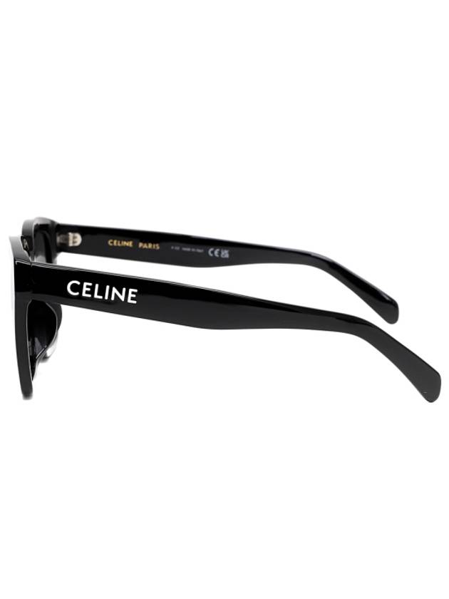 Eyewear Monochrome 03 Acetate Sunglasses Black - CELINE - BALAAN 4