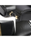 21 H647 Black Calfskin Gancini Boxies Small Top Handle 2WAY - SALVATORE FERRAGAMO - BALAAN 6