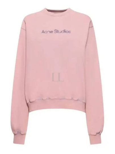 Blurred Logo Sweatshirt Faded Purple - ACNE STUDIOS - BALAAN 2