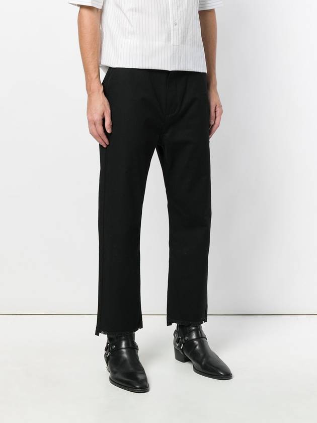 distressed cropped trousers - HELMUT LANG - BALAAN 2