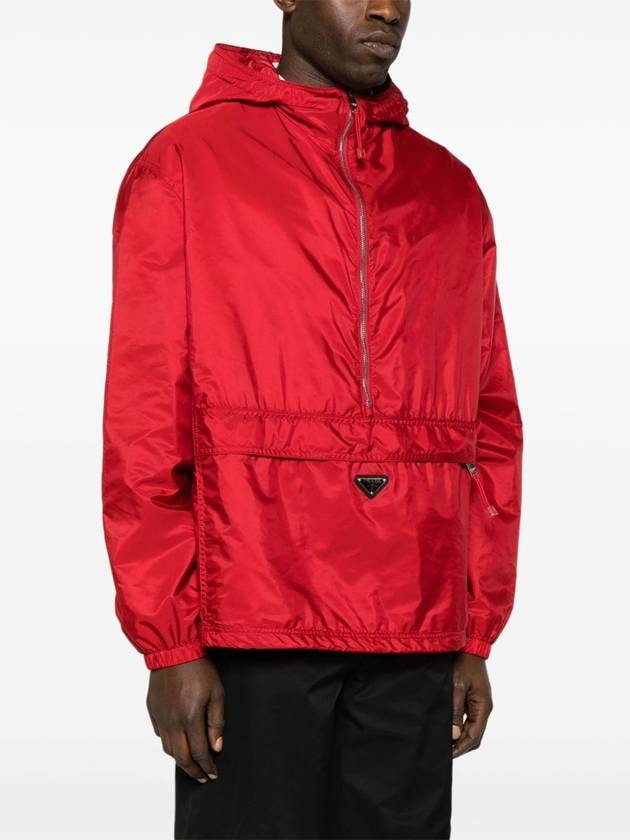 Re nylon blouson jacket red - PRADA - BALAAN 5