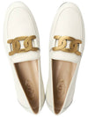 Kate Leather Loafers White - TOD'S - BALAAN 3