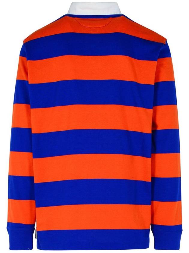 Striped Polo Shirt Orange Royal - POLO RALPH LAUREN - BALAAN 4