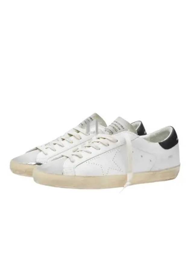 Superstar Black Tab Low Top Sneakers White - GOLDEN GOOSE - BALAAN 2