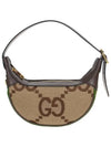 Ophidia Jumbo GG Small Shoulder Bag Camel Brown - GUCCI - BALAAN 2