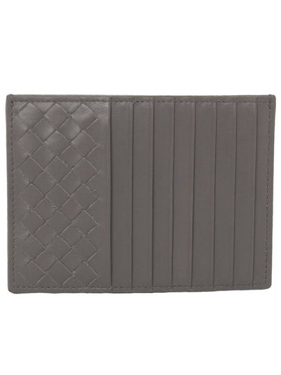 Intrecciato Card Wallet Light Grey - BOTTEGA VENETA - BALAAN 2