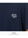 Raymond Short Sleeve T-shirt Navy - A.P.C. - BALAAN 7