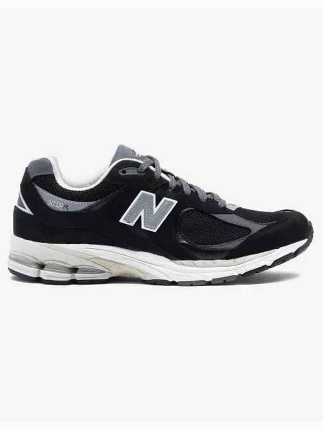 2002R Premium Vintage Low Top Sneakers Black - NEW BALANCE - BALAAN 2