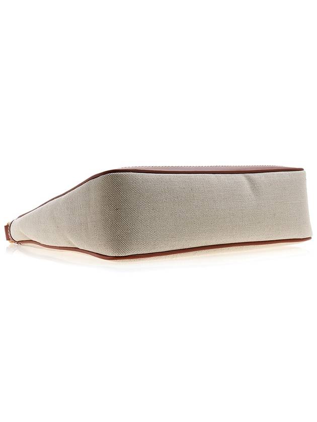 B Amiri Leather Shoulder Bag Brown Beige - BALMAIN - BALAAN.