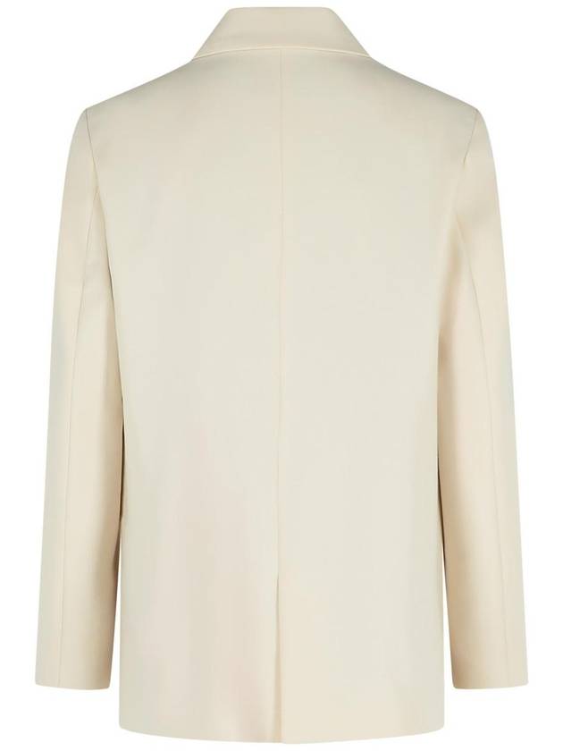 Closed 'Lola' Blazer In Beige Viscose Blend - CLOSED - BALAAN 3