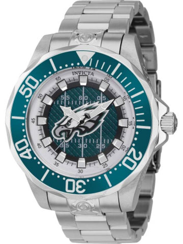 Invicta NFL Philadelphia Eagles Green Dial Men's Watch 42119 - INVICTA - BALAAN 1