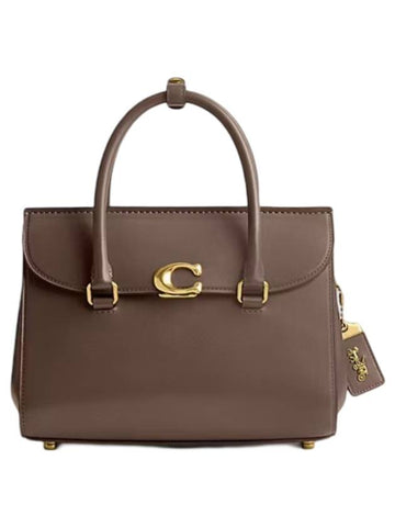 Broome Carryall Shoulder Bag Brown - COACH - BALAAN 1