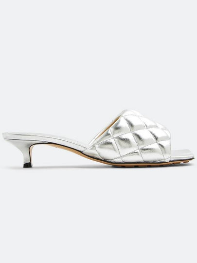 Padded Mule Silver - BOTTEGA VENETA - BALAAN 2