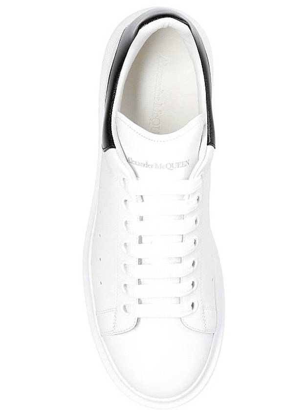 Oversole Black Tab Low Top Sneakers White - ALEXANDER MCQUEEN - BALAAN 6