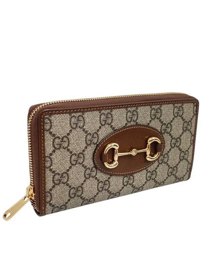 621889 Horsebit 1955 zip up around long wallet - GUCCI - BALAAN 2