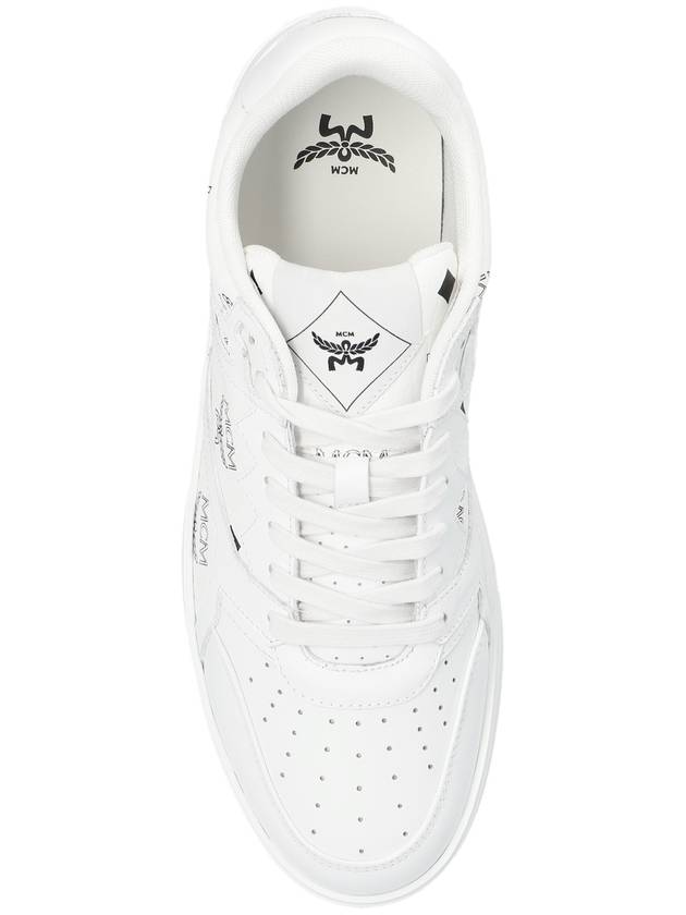 Men’s Neo Terrain Low Top Sneakers White - MCM - BALAAN 7