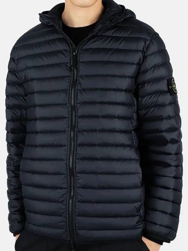 Loom Woven Chambers R-Nylon Down-TC Packable Jacket Navy - STONE ISLAND - BALAAN 2