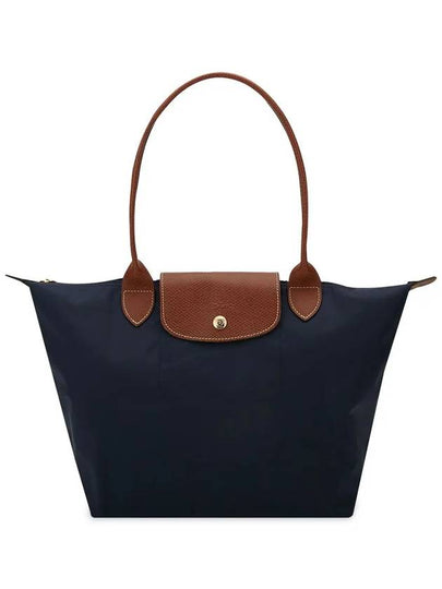 Le Pliage Original Medium Tote Bag Navy - LONGCHAMP - BALAAN 2