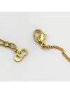 Triple Gem CD Gold Necklace 2JDIA1362 - DIOR - BALAAN 7