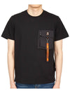 PMTEER07 BLACK Men s Short Sleeve T Shirt Regular Fit - PARAJUMPERS - BALAAN 3