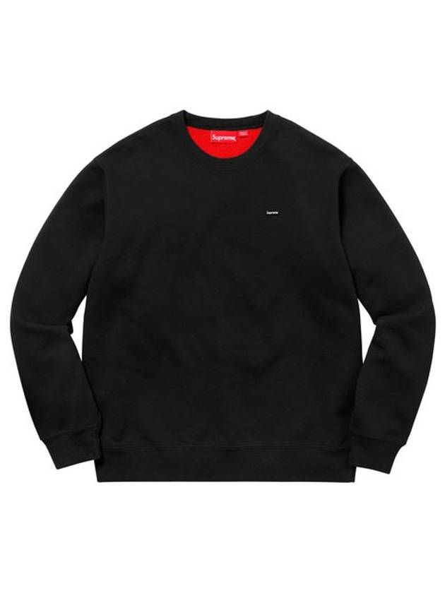 contrast crew neck black CONTRAST CREWNECK - SUPREME - BALAAN 1