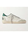 Ball Star Leather Low Top Sneakers White - GOLDEN GOOSE - BALAAN 2