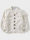 Cornmill dirty washed denim jacket ivory - FFEFF STUDIO - BALAAN 5