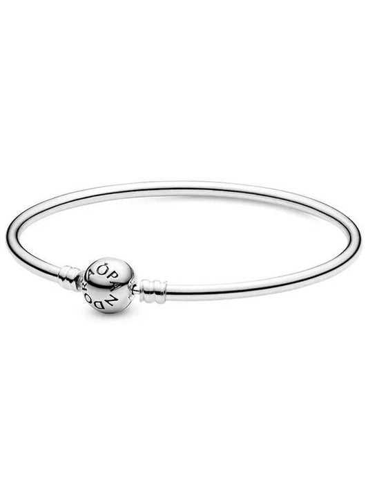 Women's Moments Bangle Bracelet Silver - PANDORA - BALAAN.