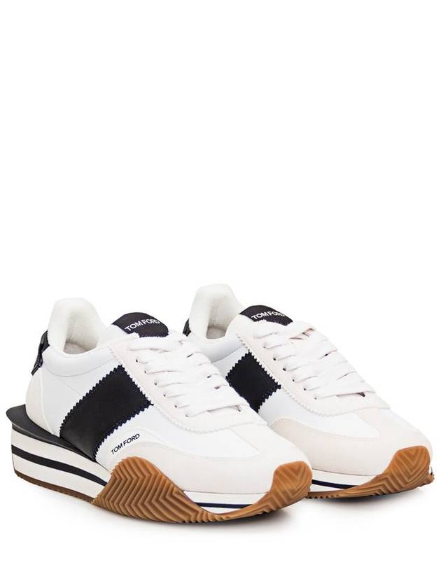 James Low Top Sneakers White - TOM FORD - BALAAN 3