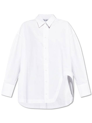 The Attico Shirt With Logo, Women's, White - THE ATTICO - BALAAN 1