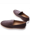 Stamping Monogram Leather Loafers Brown - TOD'S - BALAAN 7